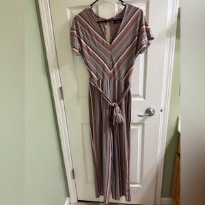 Crystal Doll Pants Romper with Dolman Sleeves